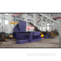 Pabrik Otomatis Hidrolik Baja Scrap Metal Compactor